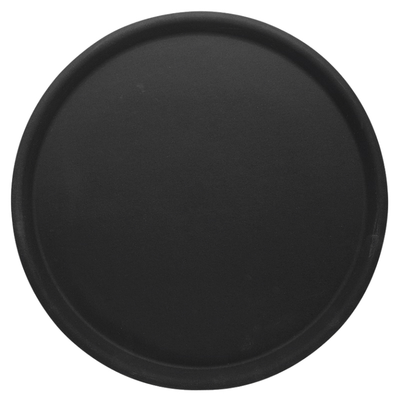 Podnos na servírovanie, laminovaný čierny Ø 380 mm | CONTACTO, 5305/381