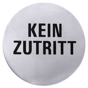 Informačné štítky &quot;kein zutritt&quot; | CONTACTO, 7663/005