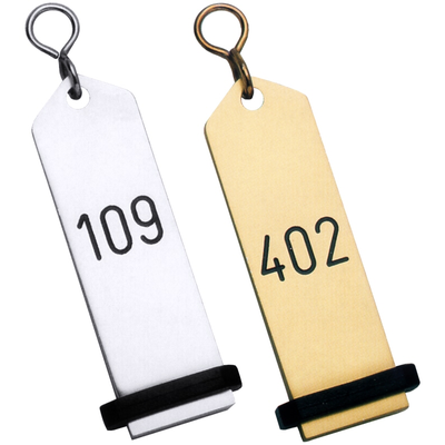 Prívesok s číslom na kľúč 30x100 mm | CONTACTO, 7653/910