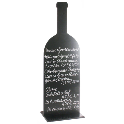 Tabuľa menu v tvare fľaše 1050x350 mm | CONTACTO, 7687/105
