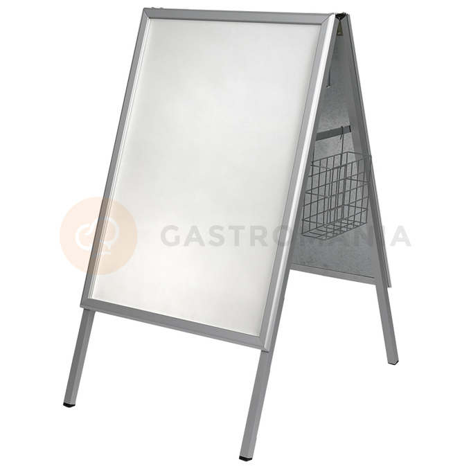 Hliníková tabuľa na menu 420x594x950 mm | CONTACTO, 7692/002