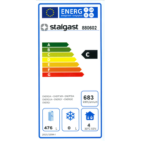 Chladiaca skriňa 600 l | STALGAST, 880602