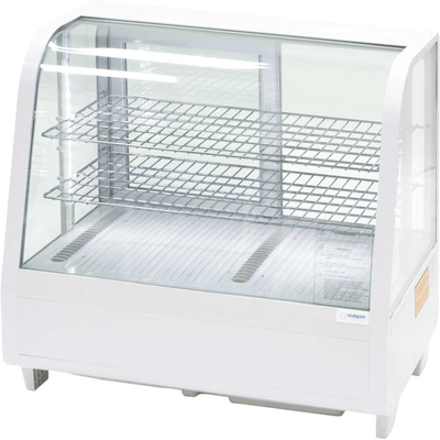 Biela chladiaca výstavná vitrína 100 l s osvetlením LED  | STALGAST, 852103
