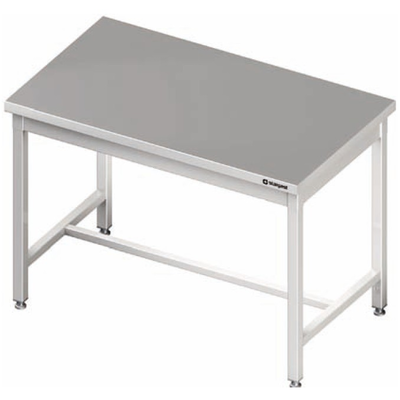 Nerezový pracovní stůl bez police 1100x800x850 mm, centrální | STALGAST, 980088110