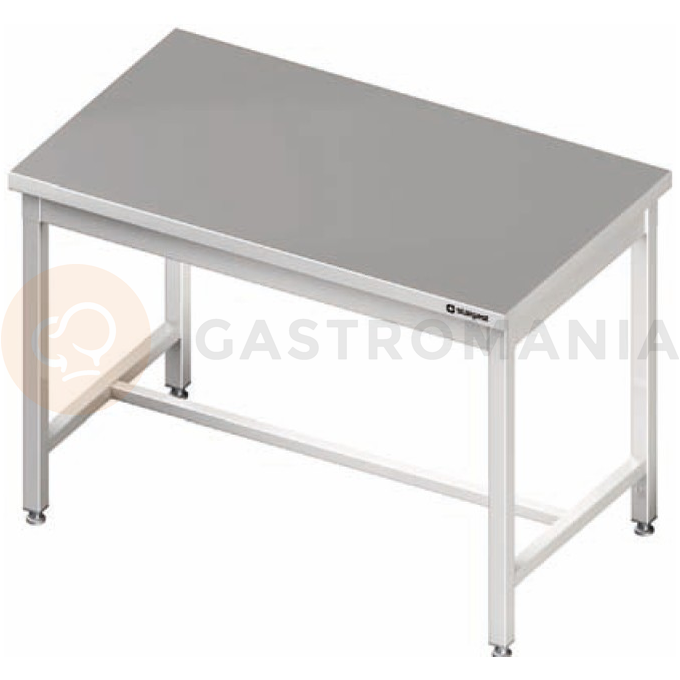 Nerezový pracovní stůl bez police 1100x700x850 mm, centrální | STALGAST, 980087110