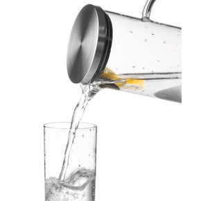 Sklenený džbán s vekom 1,5 l | APS, 10764