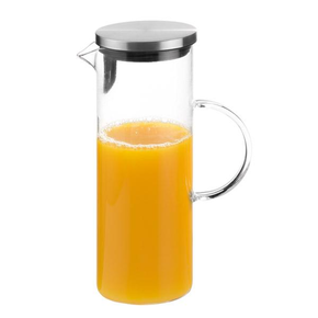 Sklenený džbán s vekom 1,5 l | APS, 10764