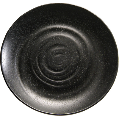 Tácka čierna Ø 280 mm, melamín | APS, Zen