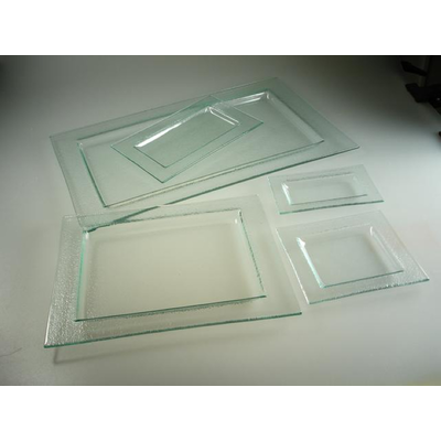 Tanier dezertný sklenený 265x163 mm | BDK, Glass GN