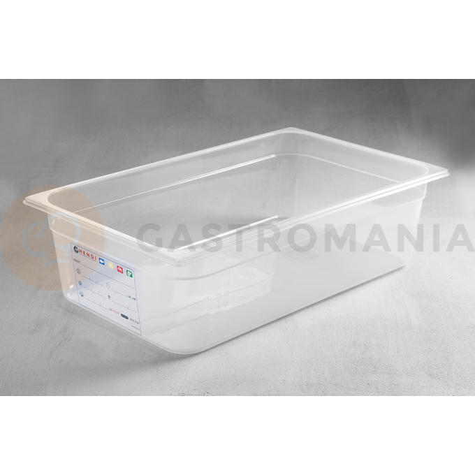 Gastronádoba GN 1/3 100 mm, HACCP polypropylén | HENDI, 880272