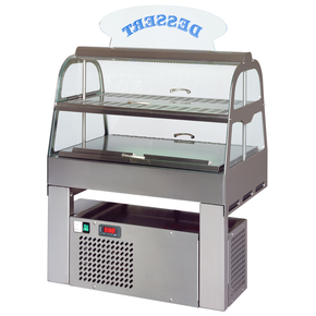 Stolná chladiaca vitrína PE3 inox | UNIS, Loire Cold