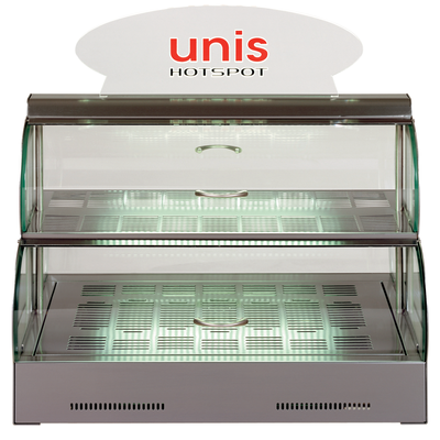 Reklamný panel gravírovaný pre teplú a chladiaca vitrínu PE2, PE3 | UNIS, Hot Spot, Loire