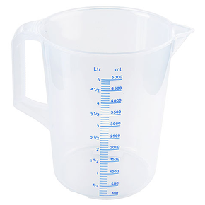 Odmerka 5 l z polypropylénu | CONTACTO, 3078/500