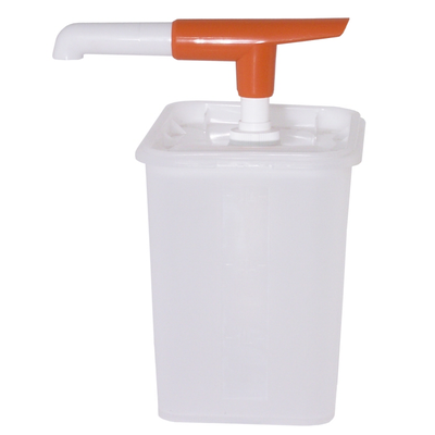 Dávkovač na omáčky z polyethylénu s pumpičkou, 3 l | CONTACTO, 1320/330