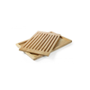 Drevená Doska na krájanie chleba s odnímatelnou mriežkou 475x322 mm | HENDI, 505502