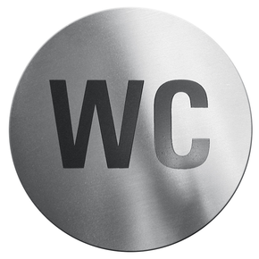 Informačný štítok - &quot;WC&quot; | HENDI, 663622