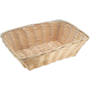 Kôšík obdĺžnikový z polyratanu 225x150x65 mm | HENDI, 426807