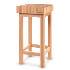 Mäsiarsky klát drevený na podstavci 400x400x100 mm | HENDI, 505618