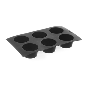 Silikónová forma 6 x Muffins Ø 69x40 mm | HENDI, 677209