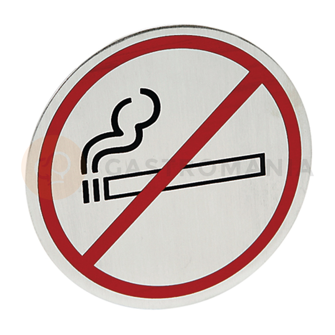 Informačný štítok - &quot;zákaz fajčenia&quot;, pr. 160 mm | HENDI, 663806
