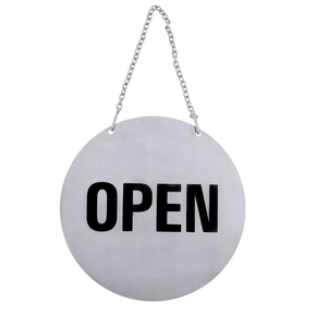 Obojstranný prívesok na dvere &quot;OPEN&quot;, &quot;CLOSED&quot; | CONTACTO, 7659/131