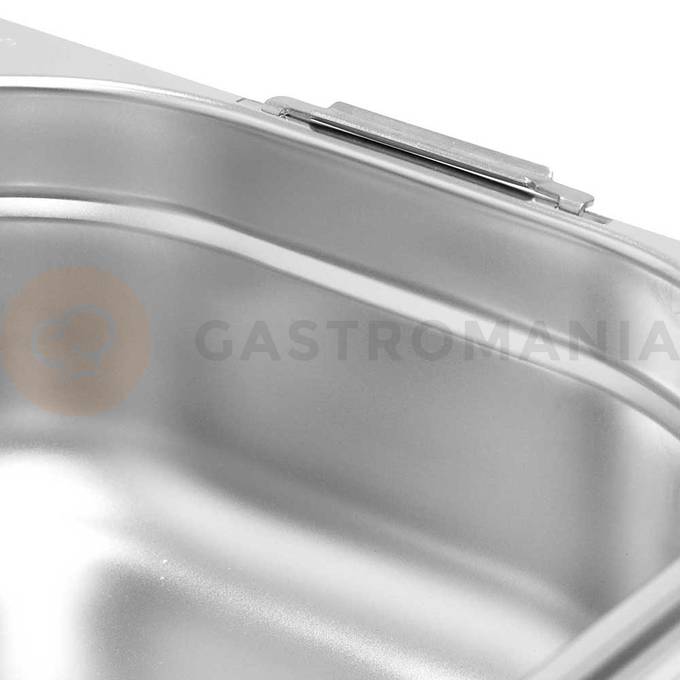 Gastronádoba GN 1/6 200 mm s ušami, nerezová  | STALGAST, 136204