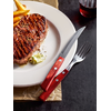 Vidlica na steaky 205 mm, červená | TRAMONTINA, Polywood
