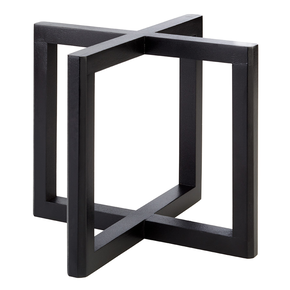 Bufetový podstavec pod nádoby, imitácia tmavého dreva, 200x200x175 mm | APS, Wood