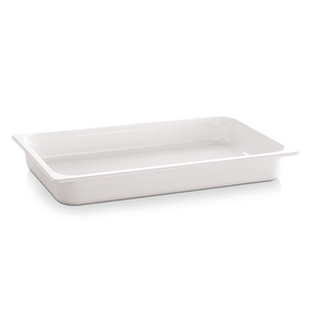 Gastronádoba GN ½ 100 mm biela, melamin | APS, Eco Line