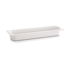 Gastronádoba GN 2/4 100 mm biela, melamin  | APS, Eco Line
