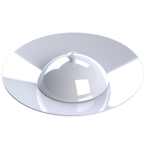 Porcelánový poklop na talíř 22 cm | ARIANE, Style