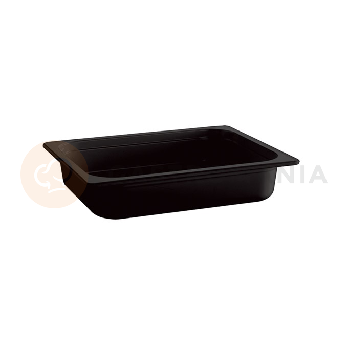 Gastronádoba GN 1/1 100 mm čierna, melamin | APS, Eco Line