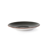 Plytký tanier z porcelánu, Ø 27 cm, čierny | FINE DINE, Onyx