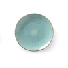 Plytký tanier z porcelánu, Ø 27 cm, modrý | FINE DINE, Turkus