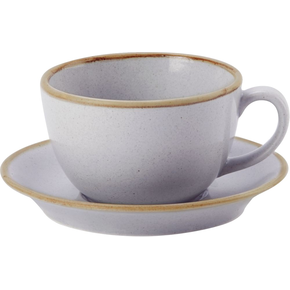 Podšálka z porcelánu, Ø 16 cm, svetlo šedý | PORLAND, Seasons Ashen