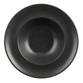 Tanier na cestoviny z porcelánu, Ø 26 cm, čierny | PORLAND, Seasons Coal