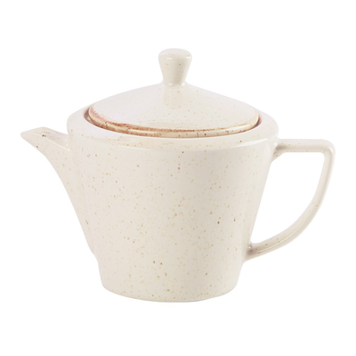 Džbánik na čaj z porcelánu, 0,5 l, krémový | PORLAND, Seasons Sand