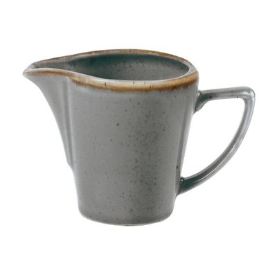 Džbánik na mlieko z porcelánu, 0,15 l, šedý | PORLAND, Seasons Stone