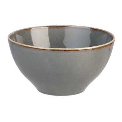 Miska z porcelánu, Ø 16 cm, šedá | PORLAND, Seasons Stone