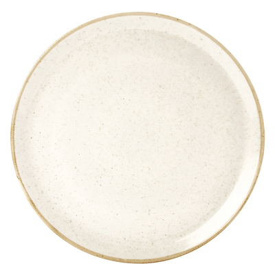 Tanier na pizzu z porcelánu, Ø 32 cm, krémový | PORLAND, Seasons Sand