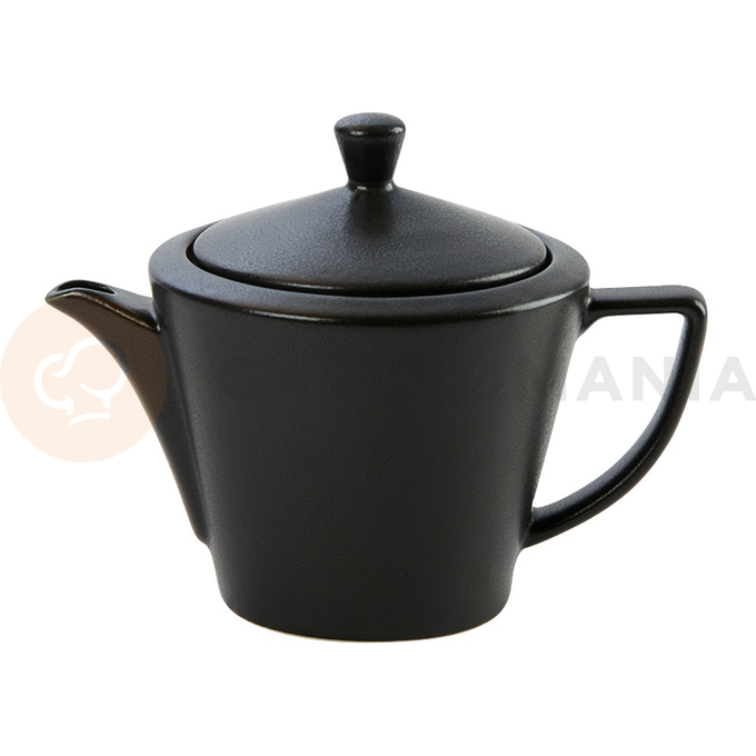 Džbánik na čaj z porcelánu, 0,5 l, čierny | PORLAND, Seasons Coal