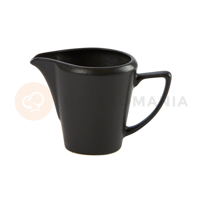 Džbánik na mlieko z porcelánu, 0,15 l, čierny | PORLAND, Seasons Coal