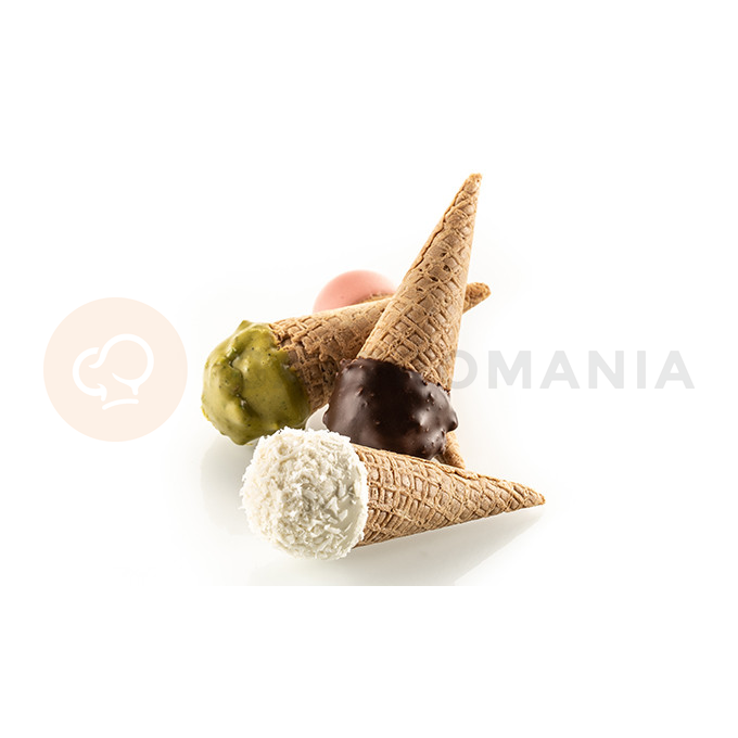Forma na mini zmrzliny a pralinky, sada 3 ks | SILIKOMART, Kono/3
