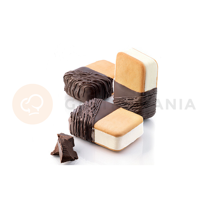 Forma na výrobu zmrzlinových mini sendvičov | SILIKOMART, Bisc04M