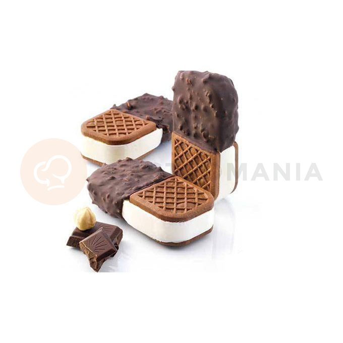 Forma na výrobu zmrzlinových mini sendvičov | SILIKOMART, Bisc05M