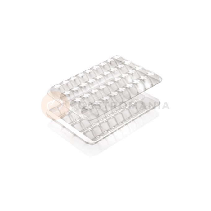 Plastová krabička na 36 makróniek, transparentná | ALCAS, 023/36