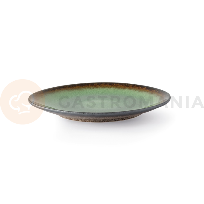 Plytký tanier z kameniny, Ø 20,7 cm, zelený | FINE DINE, Beryl