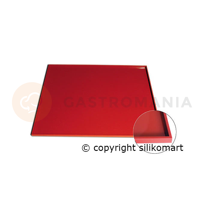 Silikónová podložka na pečenie s okrajom 422x352x8 mm | SILIKOMART, Tapis Roulade 01
