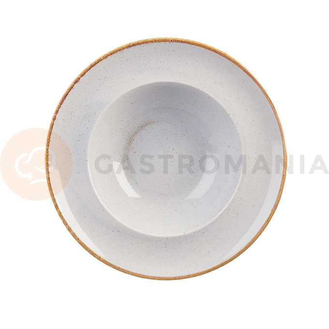 Tanier na cestoviny z porcelánu, Ø 30 cm, svetlo šedý | PORLAND, Seasons Ashen