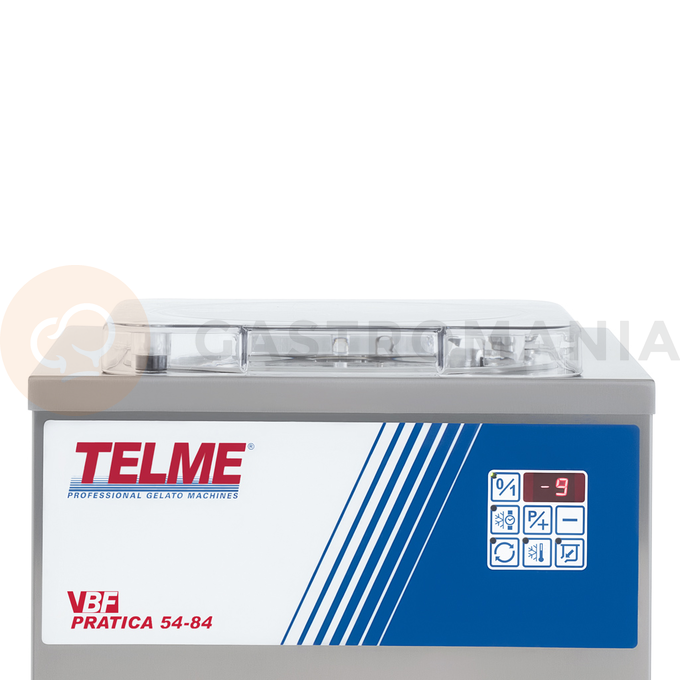 Výrobník kopčekovej zmrzliny 75 l/h, chladený vodou | TELME, Pratica 54-84